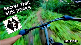 Secret Trail in SUN PEAKS Bike Park | Double Black