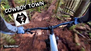 COWBOY TOWN | Double black trail | Squamish -...