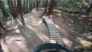 BART'S DARK TRAIL | Blue trail | Whistler