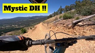 Lap down the new Mystic DH track in Bright 4K