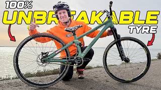 THIS UNBREAKABLE MOUNTAIN BIKE TYRE WILL LAST...