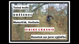 MTB Bike ride and crash/Točná trails -...