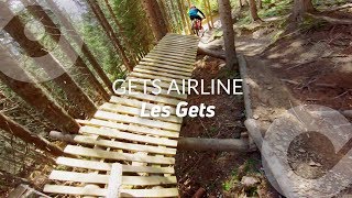 GETS AIRLINE, Les Gets bike park, France