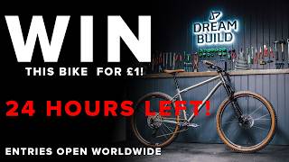 24 HOURS LEFT to WIN this Titanium MTB...