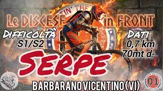 Discesa SERPE Barbarano Vicenza integrale MTB...