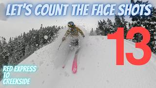 Let's Count the Face Shots on an 11cm day! at...