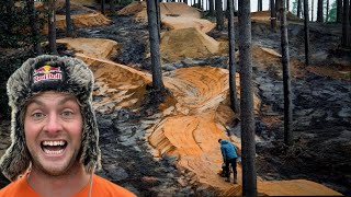 THE NEW BIKE PARK TRAILS GOT DESTROYED!!