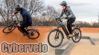 Cybervelo EK7 EBIKE Test! How Fast is it?