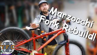 Refreshing my Old Marzocchi Fork!