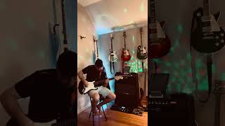 Playing my Fender making up A Riff and Solo...