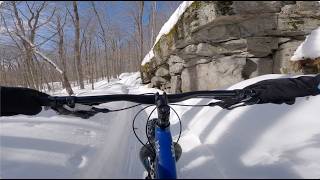 Groomed Singletrack Perfection | Winter Fat...