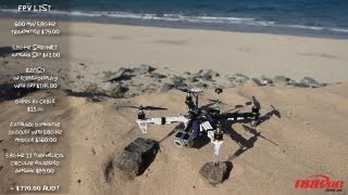 Cruddcopter First Person View (FPV) 5.8GHz setup