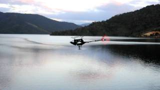 Align T-rex 550E 3GX V1.2 Beta at Lake Eildon...