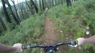 Granton Downhill Track (Tom following Jack)