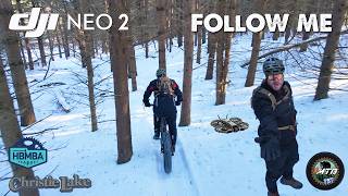 Christie Lake Fat biking with my DJI NEO 2 in...