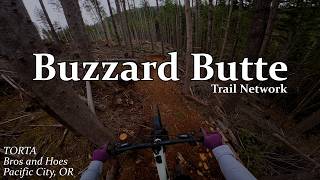 Buzzard Butte Trail Network, the start of...