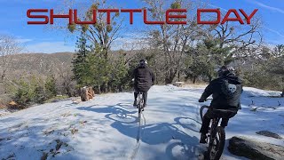 Shuttle Day in the Snow! Secret Trail in the...