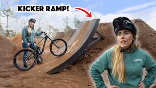 Riding the new S4P kicker ramp!
