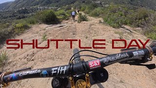 Shuttle Day in the OC / The trails are already...