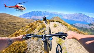 Heli Biking in Queenstown! 2500m Peak Vert MTB...