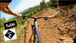 Tuliki | Single Black trail | Málaga mountain...