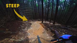 Attempting some steep trails in NZ