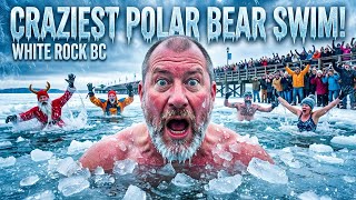 White Rock's Craziest Polar Bear Swim Moment!