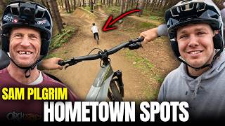 VISITING SAM PILGRIM TO RIDE HIS LOCAL MTB SPOTS!