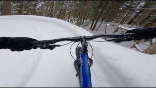 Fast Groomed Trails | Winter Fat Biking at...