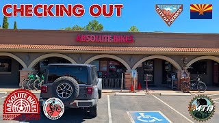 Checking Out Absolute bikes in Sedona