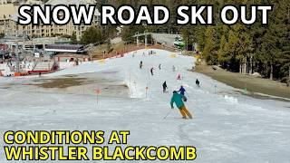 Will March Deliver? Whistler Blackcomb Conditions