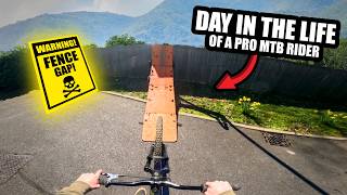 DAY IN THE LIFE OF A PRO MTB RIDER// RIDING...