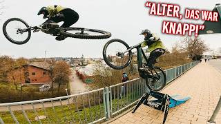 MTB Street Gaps mit EMTB & Kicker Rampe!...