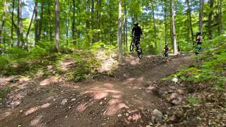 Marquette Mountain bike park is interesting...