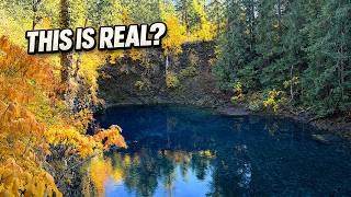 Oregon’s Blue Pool Looks Completely Unreal...