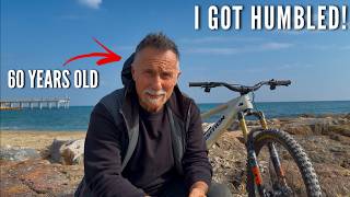 Following The FASTEST 60 Year Old Mountain Biker!!