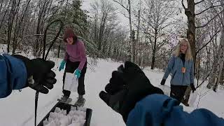 Hancock Trails Club Candle Luminary Ski 2025