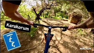 Karakorum | Blue trail | Málaga mountains - Spain