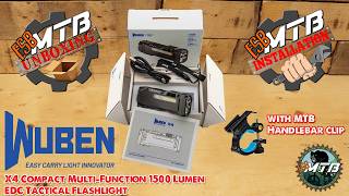Wuben X4 Compact Multi-Function 1500 Lumen EDC...