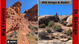 Chasing down Big Trail Features around St...