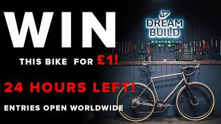 LAST CHANCE to WIN this Titanium road bike for...