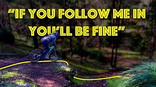 First (wet) ride at the Welli Mills downhill...