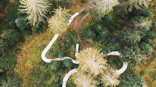 Über 5 Kilometer MTB Freeride Line - Gotschna...