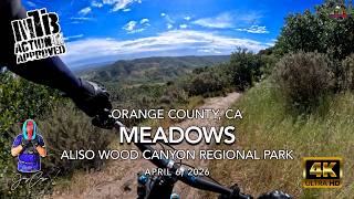MTB Riding Meadows DH, Aliso Wood Canyons,...