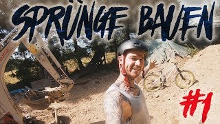 Es geht los! Neue Mountainbike Sprünge im...