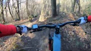 MTB Monte Bisbino - Cernobbio sentiero Confinale