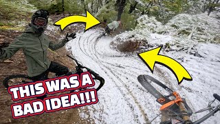 HALF WAY AROUND THE WORLD TO RIDE MTB in the...