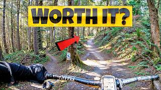 This Blue MTB Trail Gets HYPE… But Is It...