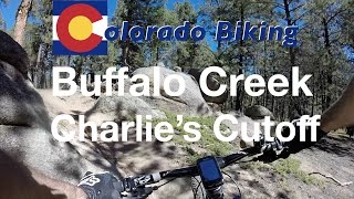 Mountain biking at Buffalo Creek - Charlie's...