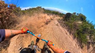 Mini BMX Downhill MTB Riding!? + Bluff's New...